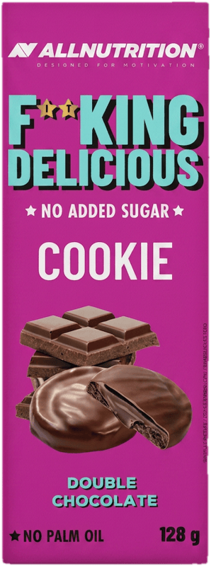 Allnutrition Fitking Delicious Keksz – Dupla Csokoládé