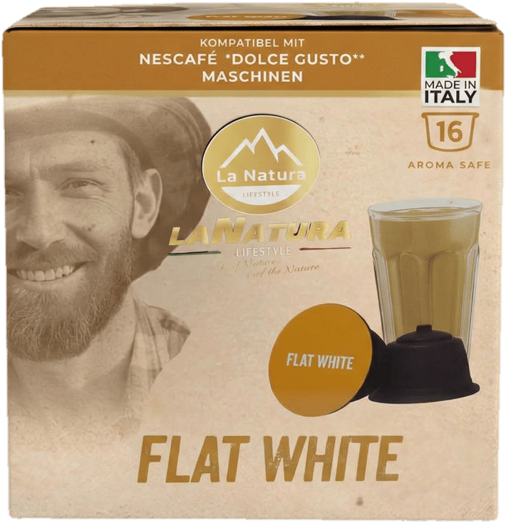 Flat White Dolce Gusto capsules 16 pcs