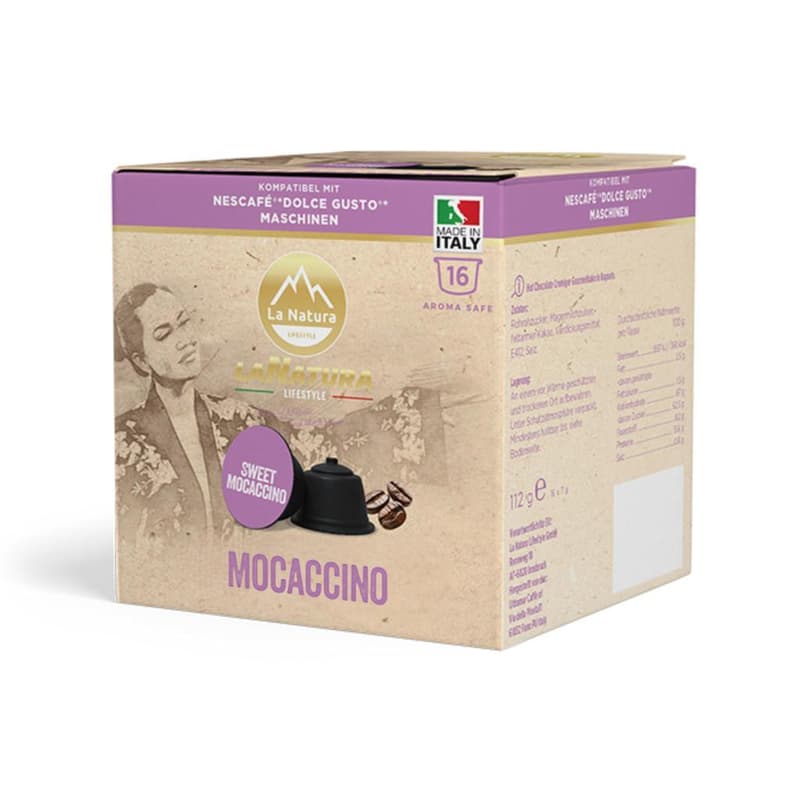 Mocaccino Chocolate Cappuccino Dolce Gusto Capsules 16 pcs