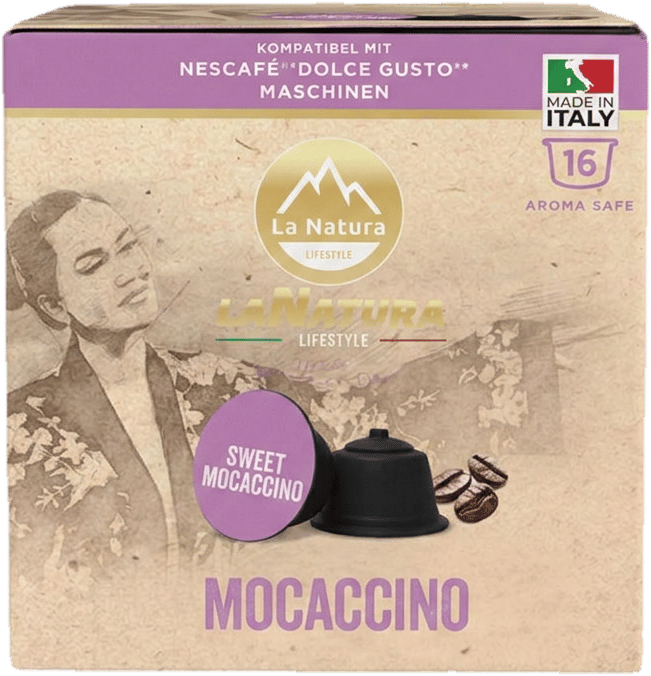 Mocaccino Chocolate Cappuccino Dolce Gusto Capsules 16 pcs