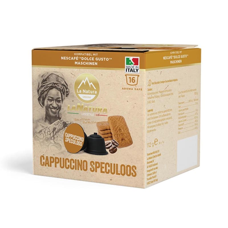 Cinnamon Biscuit Cappuccino in Dolce Gusto capsules 16 pcs