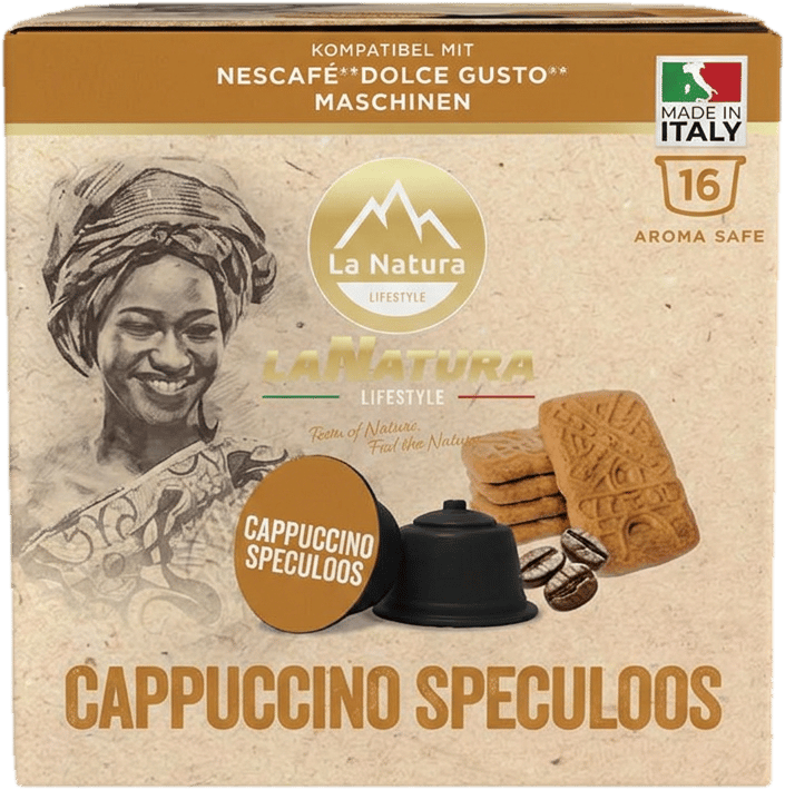 Cinnamon Biscuit Cappuccino in Dolce Gusto capsules 16 pcs