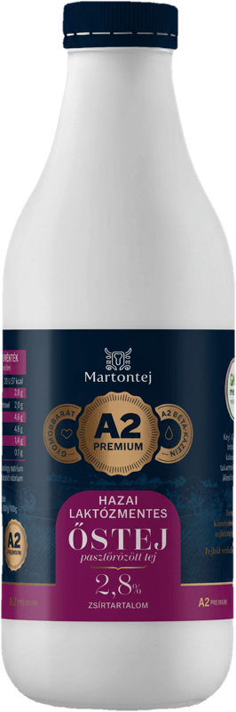 Martontej A2 Prémium Őstej 2,8% - laktózmentes