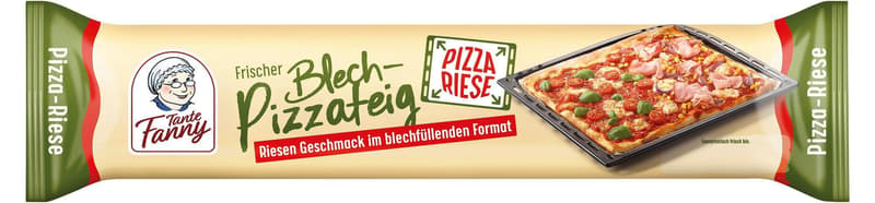Tante Fanny Frischer Blech-Pizzateig