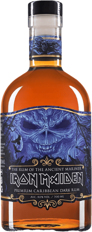 IRON MAIDEN dark rum 0. 7 L 40%