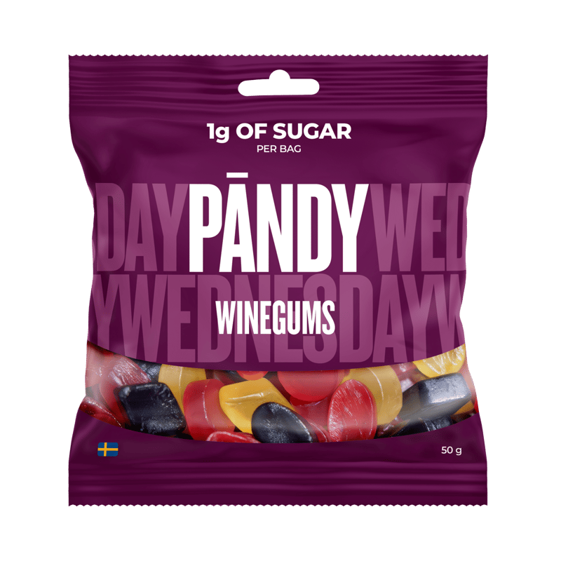 PÄNDY Gumicukor Winegums (1g Cukor)