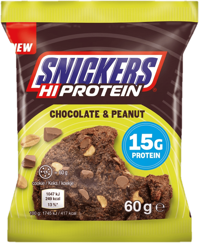 Snickers Hi Protein cookie - Csokis földimogyorós