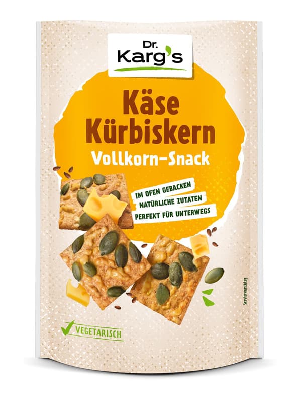 Dr. Karg ropogós kenyér snack - Sajtos tökmagos