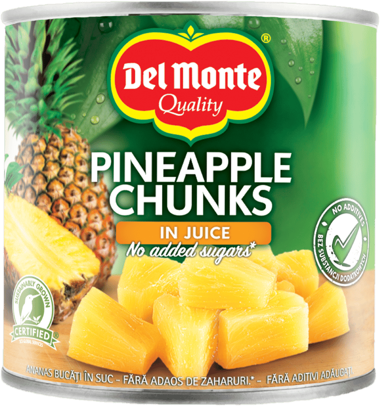 Del Monte Ananász darabok ananászlében (435 g)