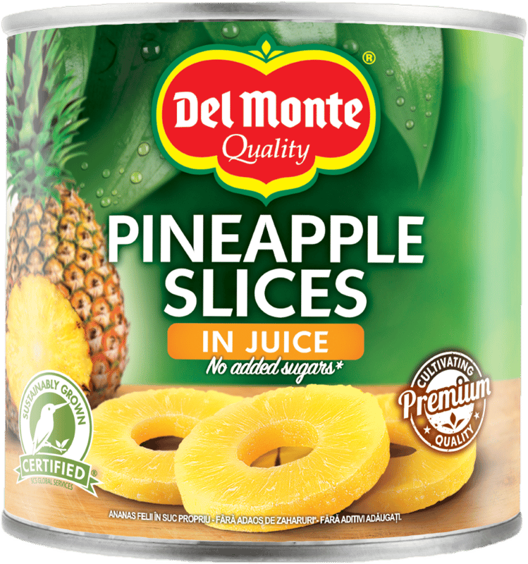 Del Monte Ananász szeletek ananászlében (435 g)