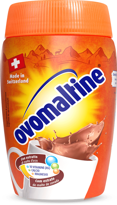 Ovomaltine instant malátaital-por csokoládé ízesítéssel hozzáadott vitaminokkal és ásványi anyagokkal