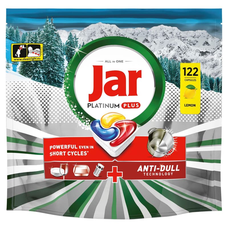 Jar Platinum All in One Mosogatókapszula Lemon, Winter Edition, 122 db