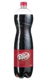 Dr Pepper szénsavas üdítőital növényi kivonatok ízesítésével, cukorral és édesítőszerekkel