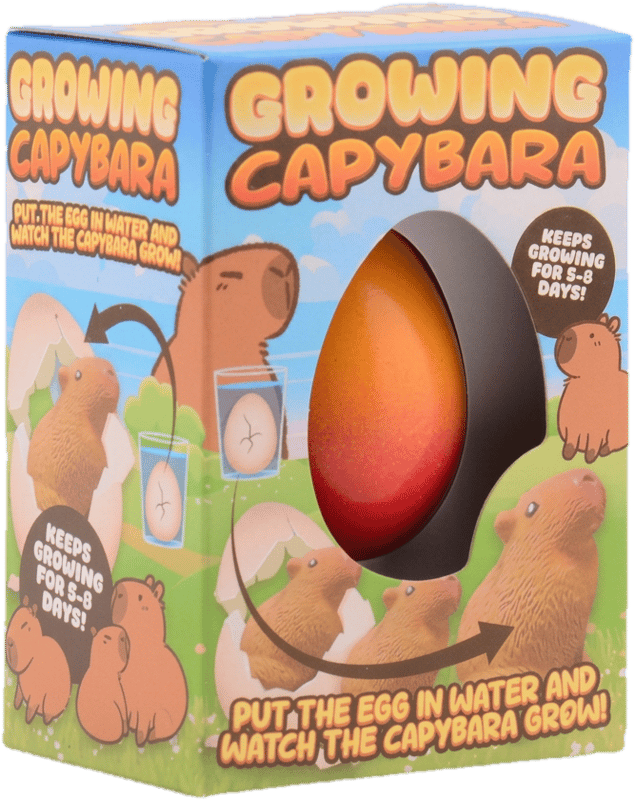 Növekvő kapibara, 4 féle