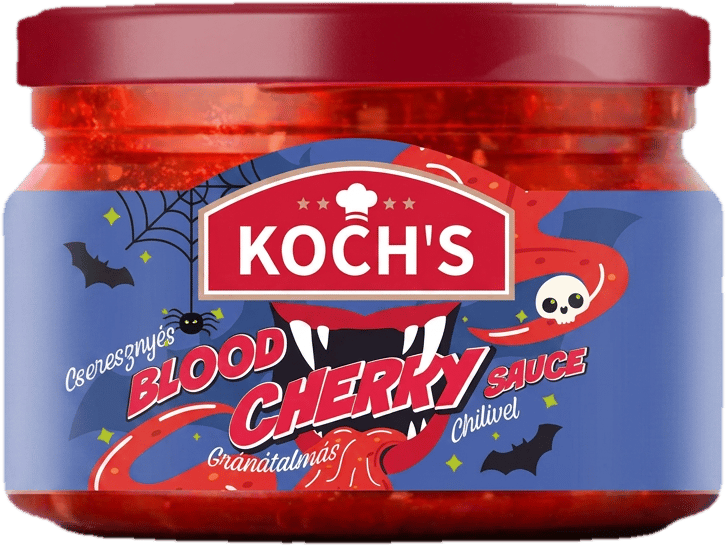 Koch's Halloween -Blood Cherry - Cseresznyés, Gránátalmás szósz, csípős