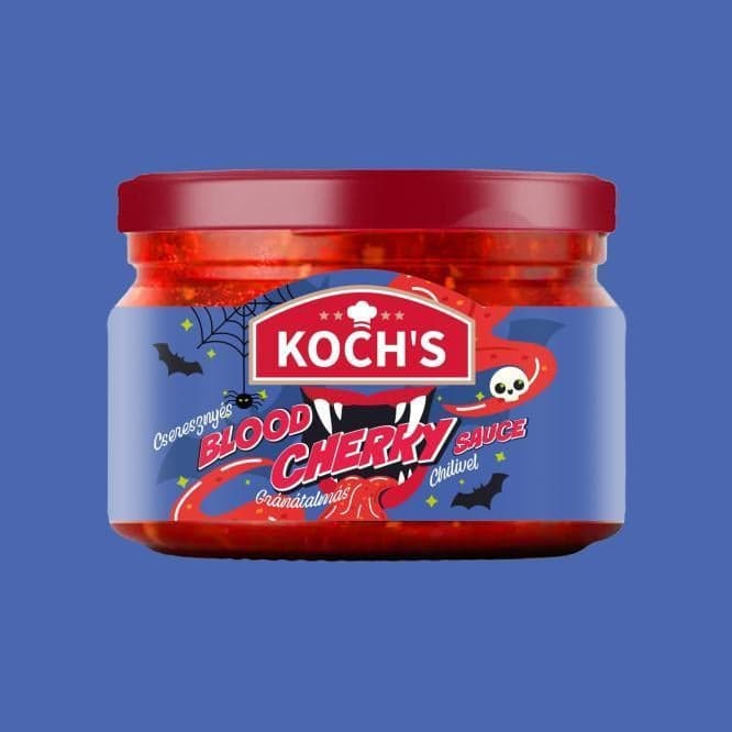 Koch's Halloween -Blood Cherry - Cseresznyés, Gránátalmás szósz, csípős
