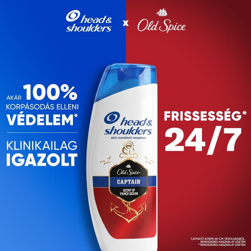 H&S SH Core+ 400ML Captain