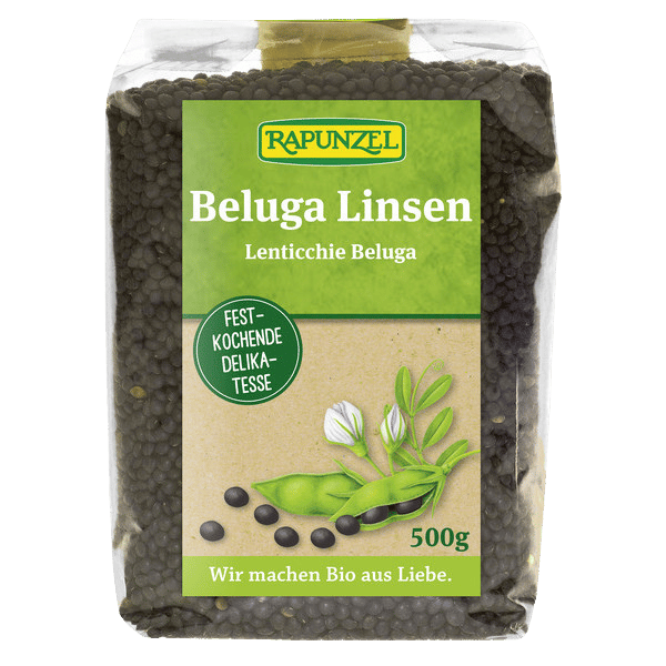 Beluga lentils black