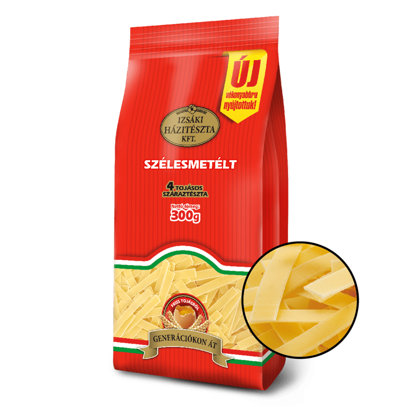 Izsáki 4 tojásos Szélesmetélt