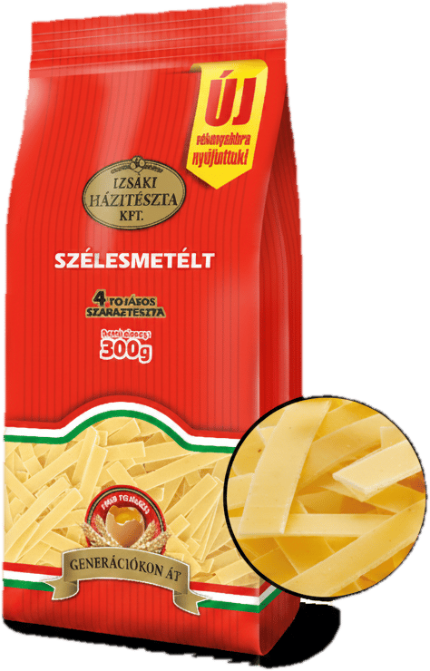 Izsáki 4 tojásos Szélesmetélt