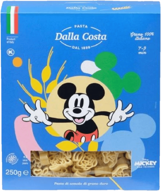 Dalla Costa Disney Mickey & Friends durum tészta