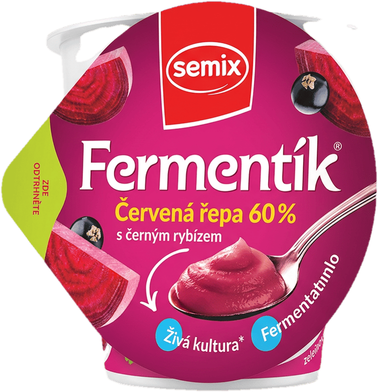 Semix Fermentik Zabgurt cékla-fekete ribizli
