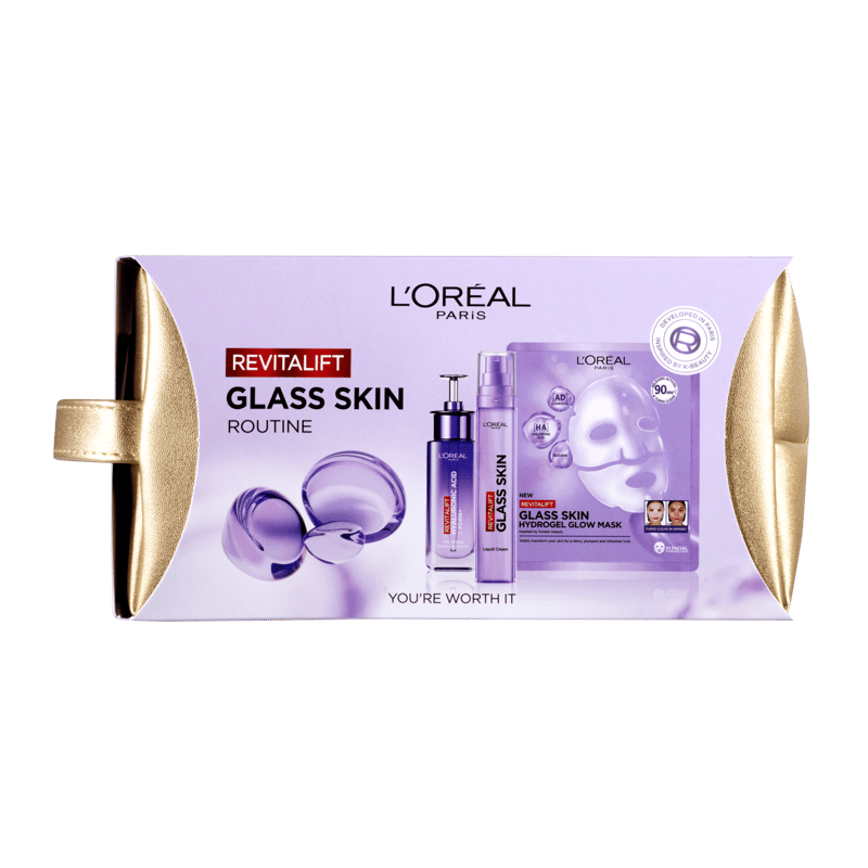 L'Oréal Paris Revitalift Filler Glass Skin ajándékcsomag