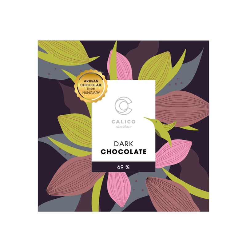 Calico dark chocolate tablet 69%