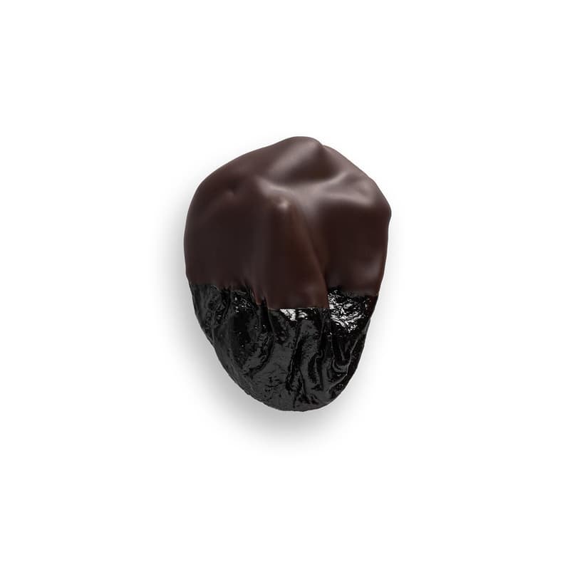 Calico Fruits - Plum with cinnamon, enrobed with dark chocolate