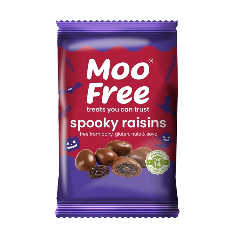 Moo Free Halloween Spooky Mazsola Tejmentes Csokoládé drazsé