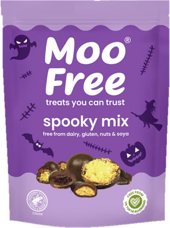 Moo Free Halloween Spooky Mix - Tejmentes Csokoládé drazsé