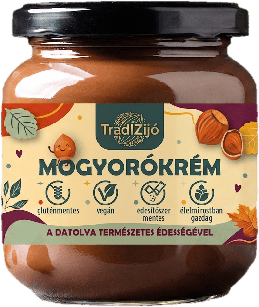 Hazelnut spread with cocoa and date