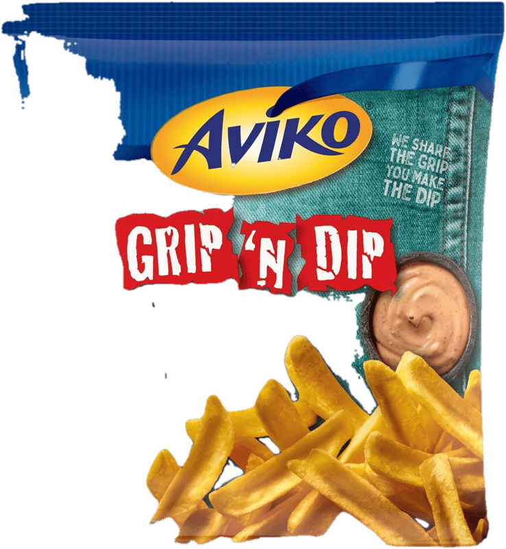Aviko fagyasztott burgonya csónak