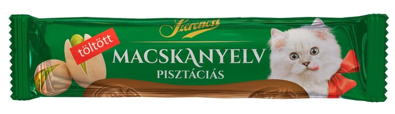Szerencsi Macskanyelv szelet pisztáciás