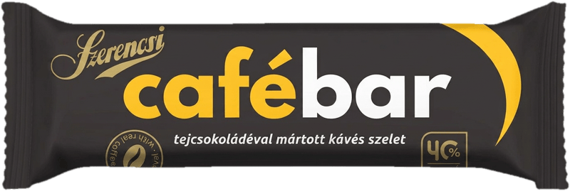 Szerencsi CaféBar kávés szelet tejcsokoládéval