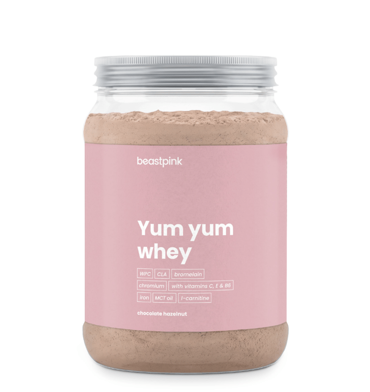Yum Yum Whey - BeastPink 500 g - Vanília fagylalt