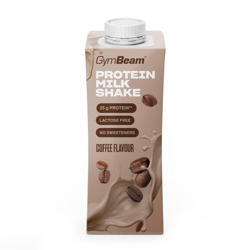 25g Protein Milkshake - GymBeam 250 ml - Kávé