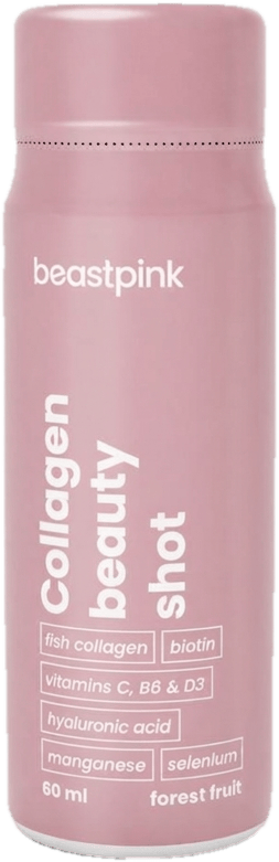 Collagen Beauty Shot - BeastPink 60 ml - Erdei gyümölcs