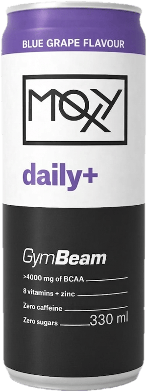 MOXY daily+ 330 ml - GymBeam - Kékszőlő
