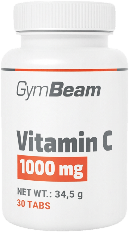 C-vitamin 1000 mg - GymBeam 30 tabl.