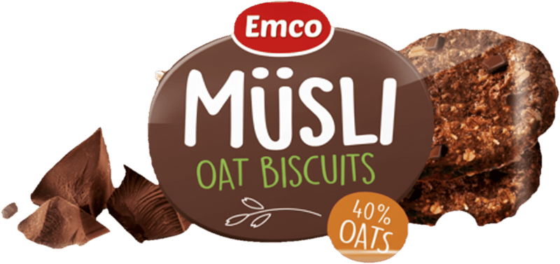 Emco Müzli keksz csokoládéval