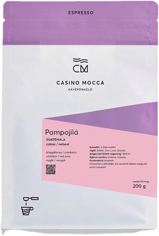 Casino Mocca szemes eszpresszókávé – Pampojilá – Guatemala