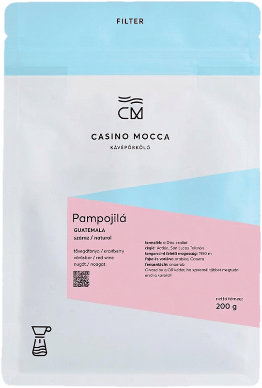 Casino Mocca szemes filterkávé – Pampojilá – Guatemala