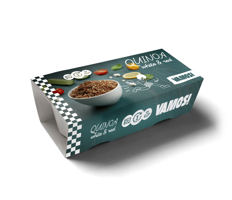 White & red quinoa 2x125g