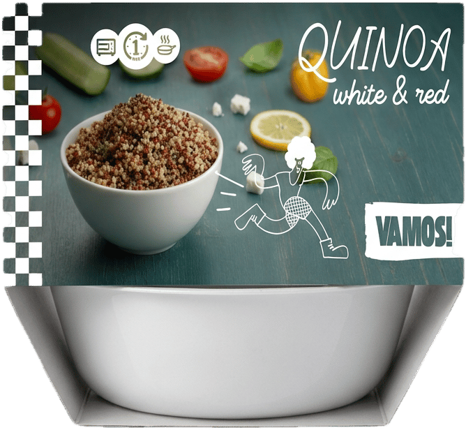White & red quinoa 2x125g