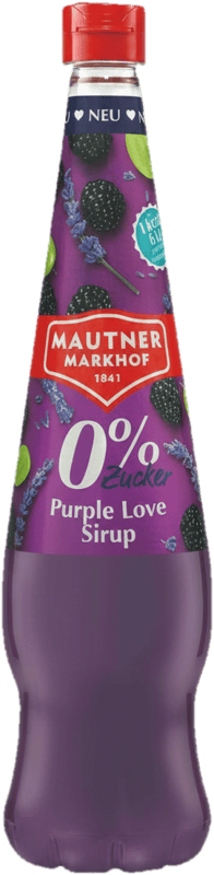 Mautner Markhof Purple Love syrup with 0% added sugar