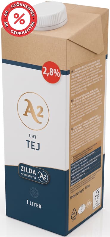 Zilda A2 UHT tej 2,8%