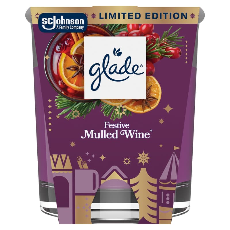 Glade - Festive Mulled Wine, illatgyertya
