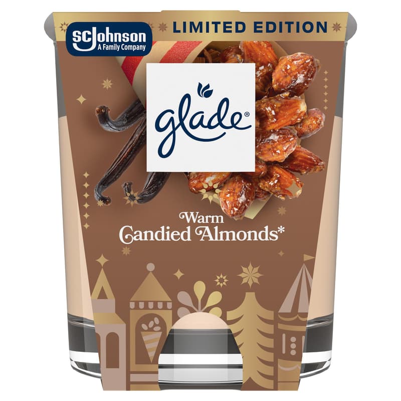 Glade - Warm Candied Almond, candle W26