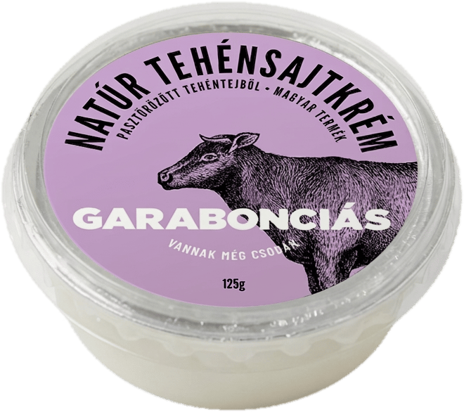 Garabonciás tehén sajtkrém 125 g